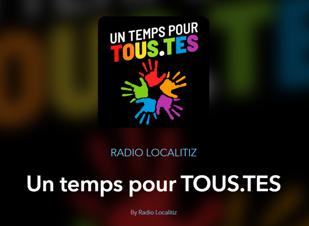 Example of gender-neutral marketing in French with dot notation