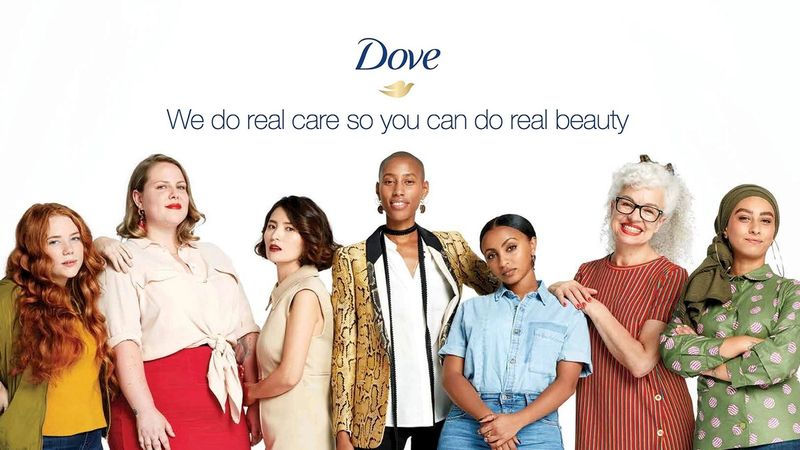 Dove's real beauty campaign
