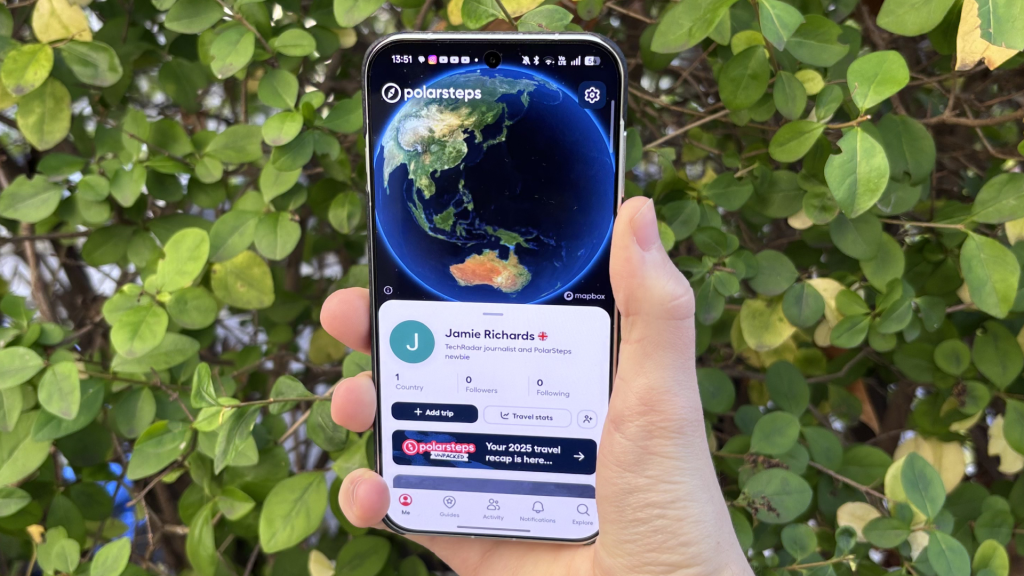 Polarsteps app localisation